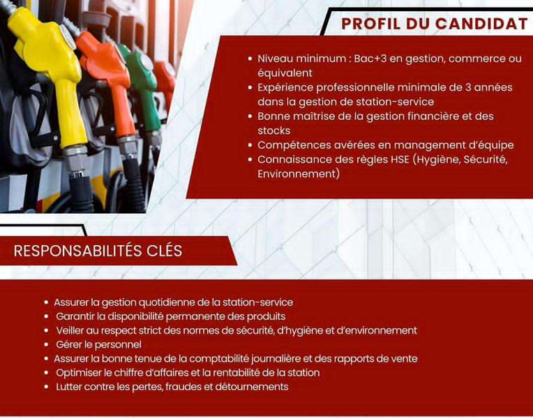 GERANTS DE STATIONS SERVICES