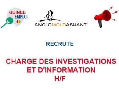 CHARGE DES INVESTIGATIONS ET D'INFORMATIONS H/F