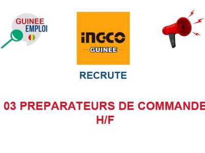 03 PREPARATEURS DE COMMANDES H/F