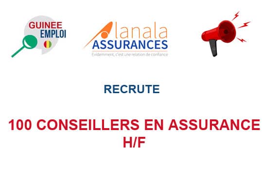 100 CONSEILLERS EN ASSURANCE H/F