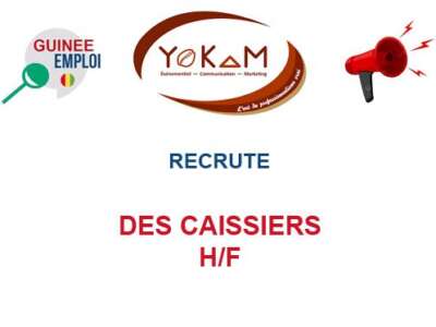 DES CAISSIERS H/F