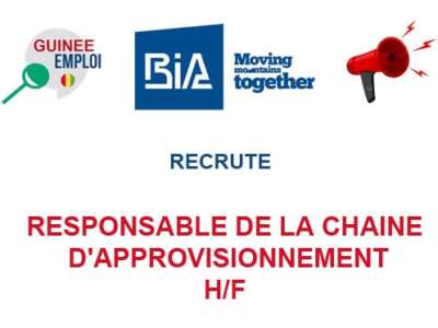 RESPONSABLE DE LA CHAINE D'APPROVISIONNEMENT H/F