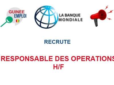 RESPONSABLE DES OPERATIONS H/F