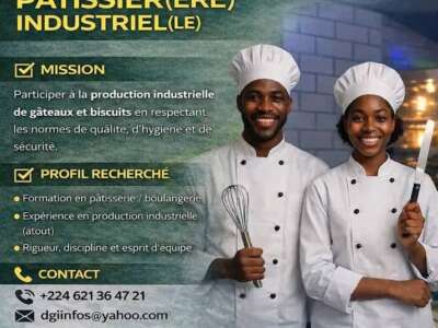 PATTISSIER(ERE) INDUSTRIEL(LE)