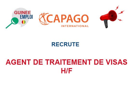 AGENT DE TRAITEMENT DE VISAS H/F