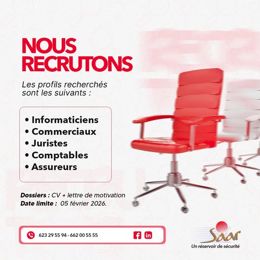 RECRUTEMENT DIVERS POSTES