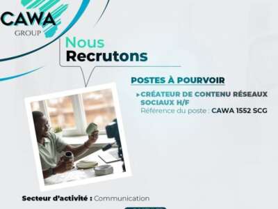 RECREUTE CREATEUR DE CONTENU RESEAUX SOCIAUX H/F