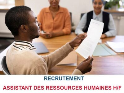 RECRUTE ASSISTANT DES RESSOURCES HUMAINES H/F