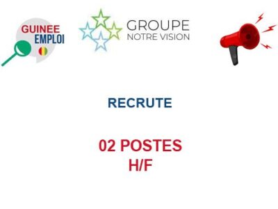 RECRUTE 02 POSTE H/F