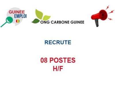 RECRUTE 08 POSTES H/F