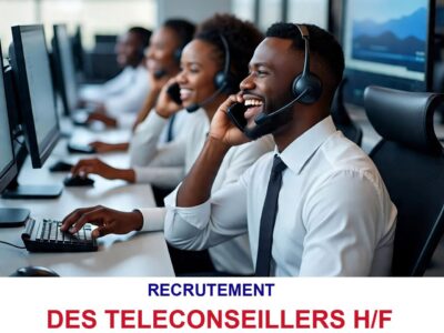 RECRUTE DES TELECONSEILLERS H/F
