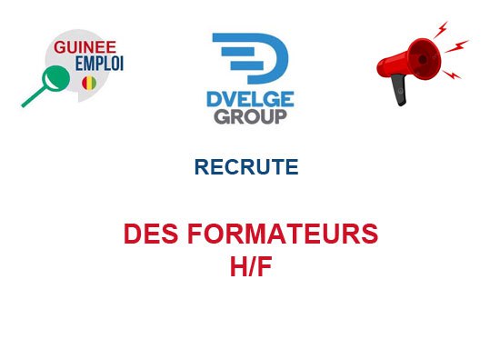 RECRUTE DES FORMATEURS H/F