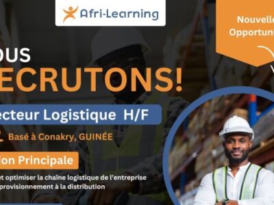 RECRUTE DIRECTEUR LOGISTIQUE H/F