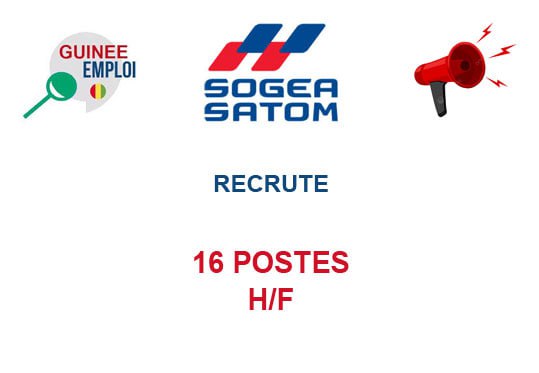 RECRUTE 16 POSTES H/F