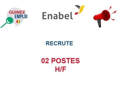 RECRUTE O2 POSTES H/F