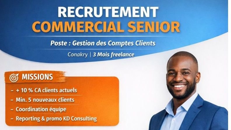 RECRUTE GESTION DES COMPTES CLIENTS