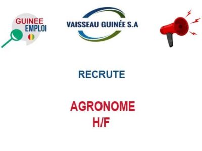 RECRUTE AGRONOME H/F