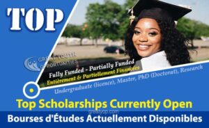 Lire la suite à propos de l’article Bourses d’Études Gratuites et Disponibles, 2026-2027