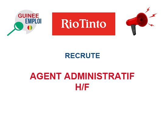 RECRUTE AGENT ADMINISTRATIF(VE)