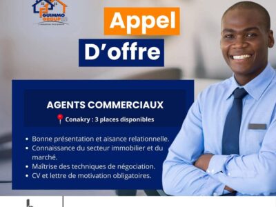 RECRUTE AGENTS COMMERCIAUX