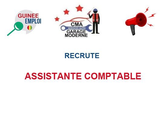 RECRUTE ASSISTANTE COMPTABLE