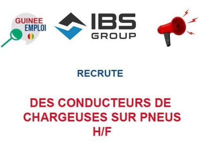 RECRUTE DES CONDUCTEURS DE CHARGEUSES SUR PNEUS H/F