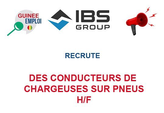 RECRUTE DES CONDUCTEURS DE CHARGEUSES SUR PNEUS H/F