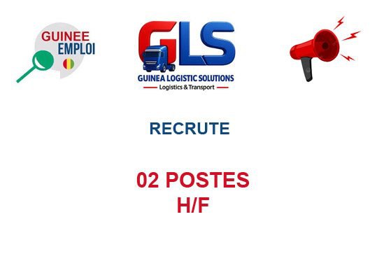 RECRUTE 02 POSTES H/F