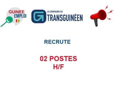 RECRUTE 02 POSTES H/F