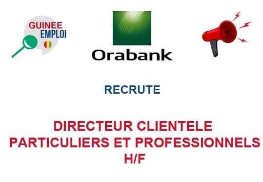 RECRUTE DIRECTEUR CLIENTELE PARTICULIERS ET PROFESSIONNELS H/F