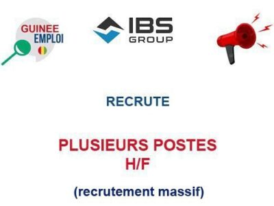 RECRUTE PLUSIEURS POSTES H/F
