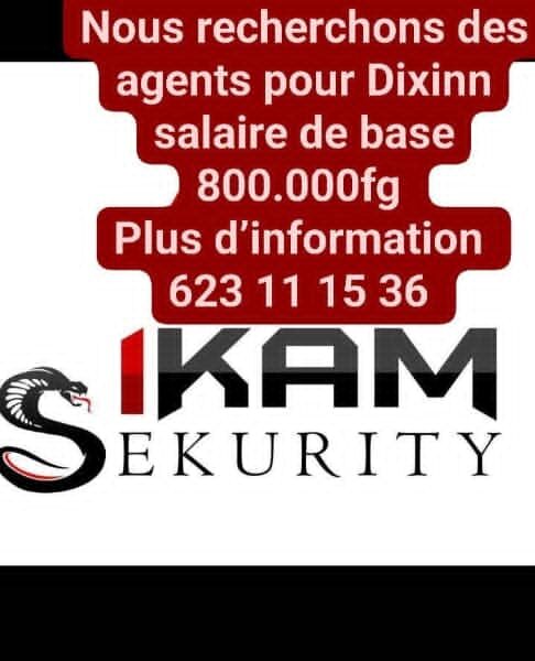 RECRUTE AGENTS DE SECURITE