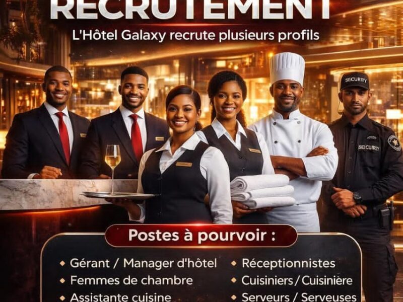 RECRUTE DIVERS POSTES