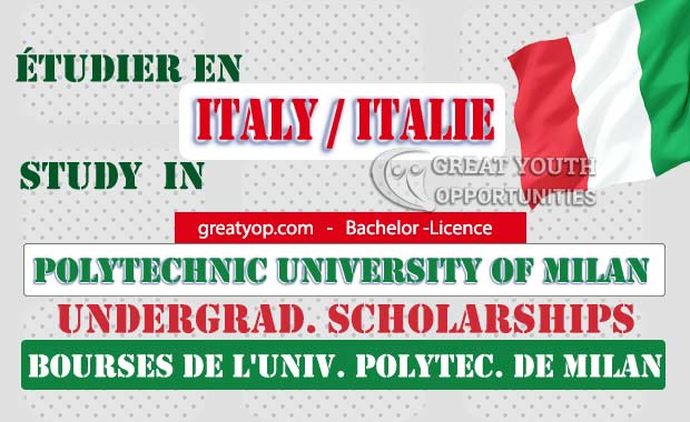 You are currently viewing Bourses de Licence de l’Université polytechnique de Milan