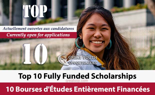 You are currently viewing 10 Meilleures Bourses D’études Entièrement Financées