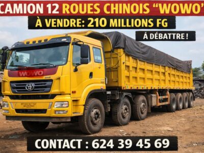 VENTE DE CAMION