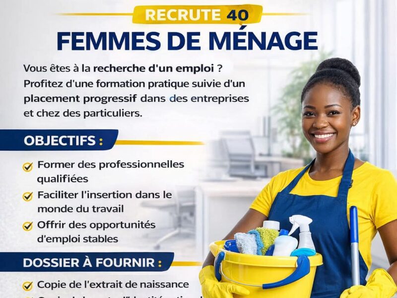 RECRUTEMENT & FORMATION