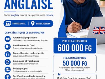 FORMATION EN ANGLAIS