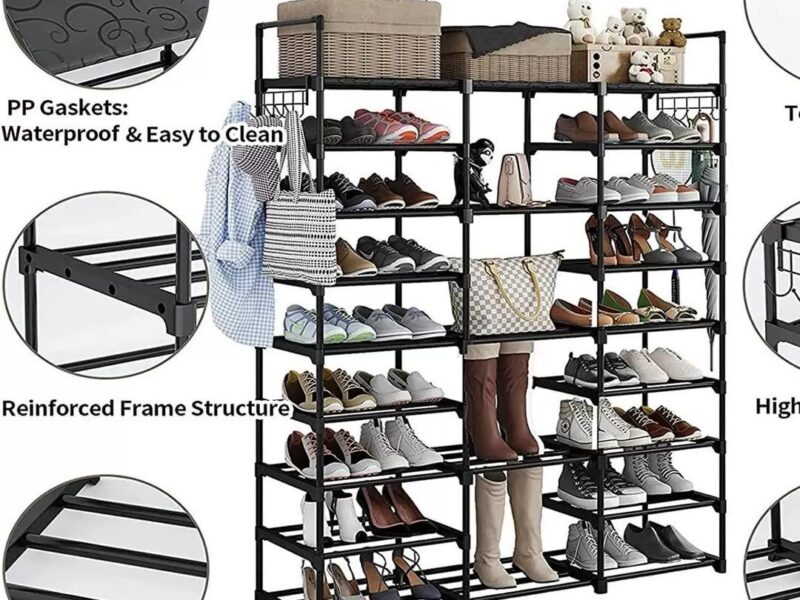 Vente d'étagère chaussures, Habilles et Sacs.