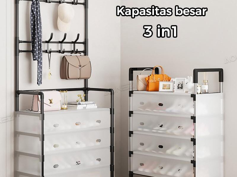 Vente d'étagère chaussures, Habilles et Sacs.