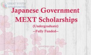 Lire la suite à propos de l’article Bourses du Gouvernement Japonais (MEXT) Pour Premier Cycle