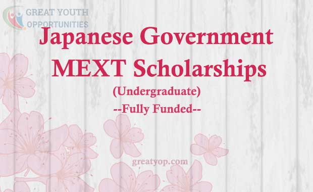 You are currently viewing Bourses du Gouvernement Japonais (MEXT) Pour Premier Cycle