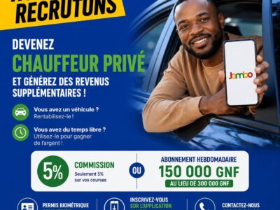 RECRUTE DES CHAUFFEURS DE TAXI