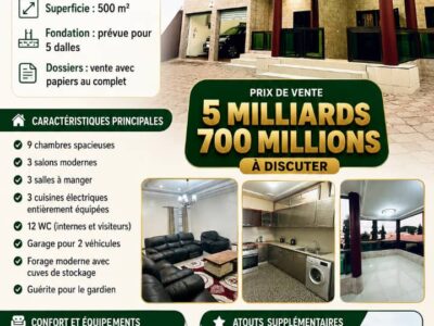 VENTE DE MAISON