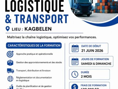 FORATION EN LOGISIQUE