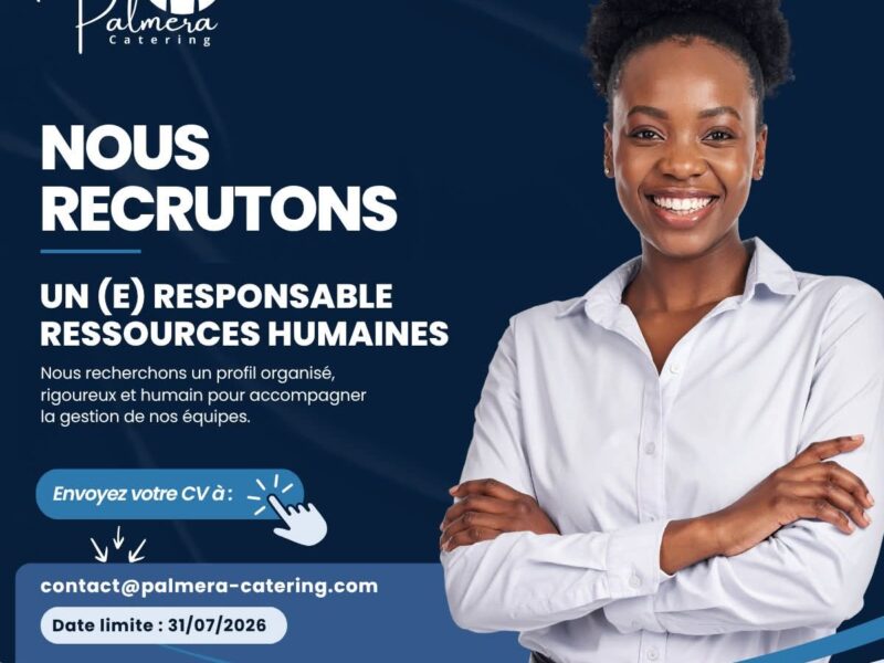 RECRUTE UN(E) RESPONSABLE RESSOURCES HUMAINES